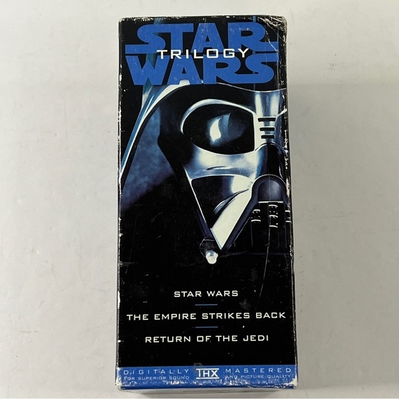 Vintage STARWARS Trilogy VHS 1993 Edition Collectible Film Video - Picture 3 of 7